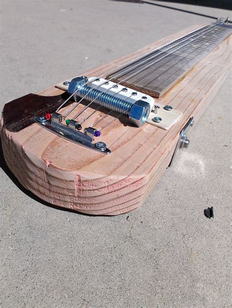 cigar box lap steel guitar|2x4 steel lap guitar.